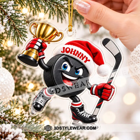 Golf Champion Home Decor, Christmas Ornament, Personalized Ornament style option 2