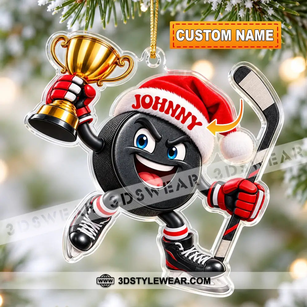 Golf Champion Home Decor Christmas Ornament Personalized Ornament - 3.54’’ / 1 Ornament - Ornament