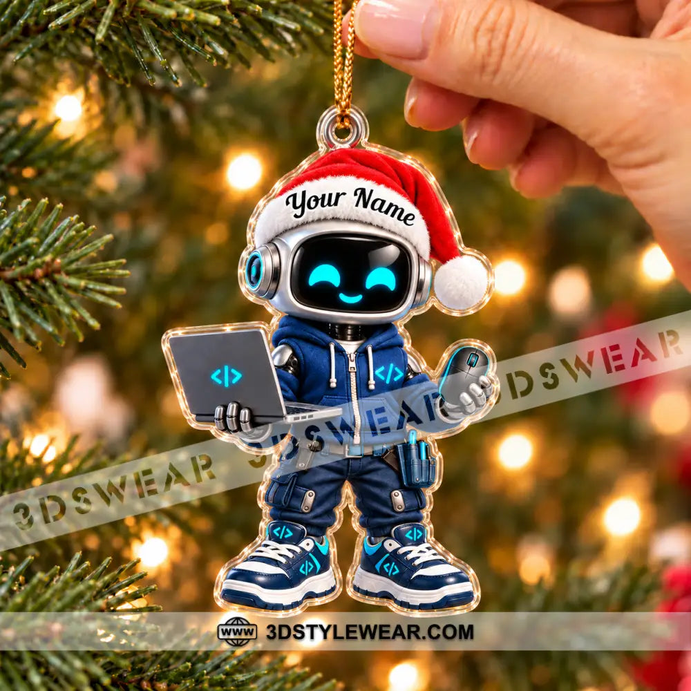 IT Home Decor Christmas Ornament Personalized Ornament - Ornament
