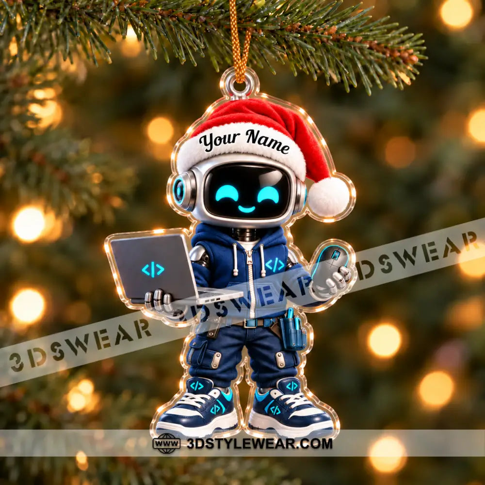 IT Home Decor Christmas Ornament Personalized Ornament - Ornament
