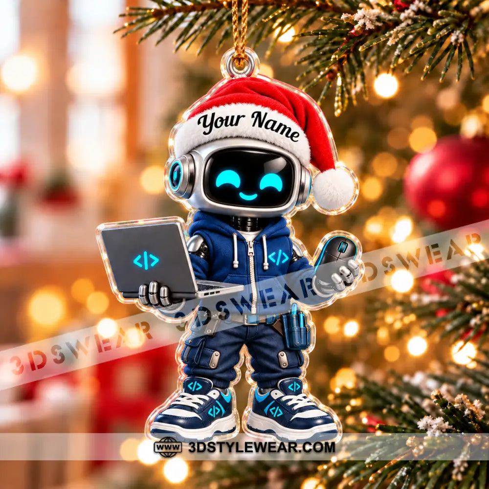 IT Home Decor Christmas Ornament Personalized Ornament - Ornament