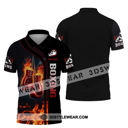 Man Shirt, Boxing Shirt, Custom Name T-Shirt, Boxing Man Shirt, Gift for Boxing Lover style option 4