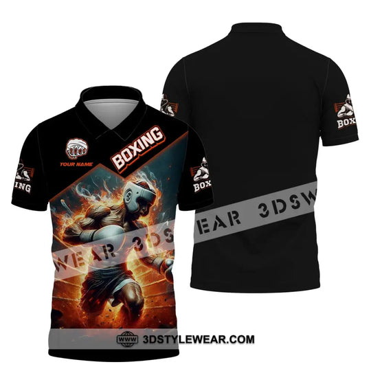 Man Shirt, Boxing Shirt, Custom Name T-Shirt, Boxing Man Shirt, Gift for Boxing Lover style option 4
