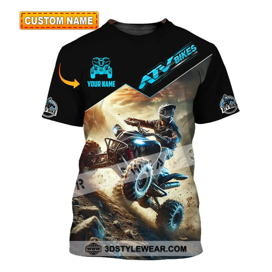 Man Shirt, Custom Name All-Terrain Vehicle ATV Bike Shirt, All-Terrain Vehicle ATV Bike Polo Long Sleeve, All-Terrain Vehicle ATV Bike Gift style option 1