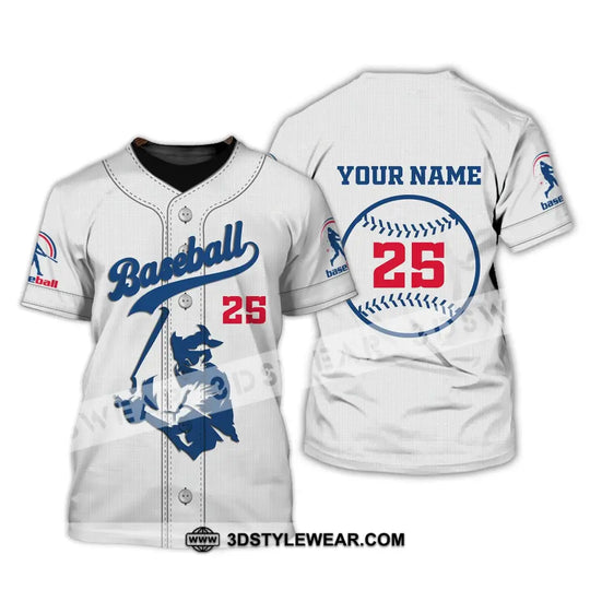Man Shirt, Custom Name and Number Baseball Shirt, Baseball T-Shirt, Gift for Baseball Player style option 2