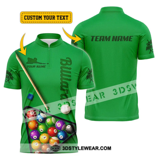 Man Shirt, Custom Name and Team Name Shirt for Billiard Lover, Billiard Shirt, Billiard Hoodie Shirt Polo Long Sleeve style option 1
