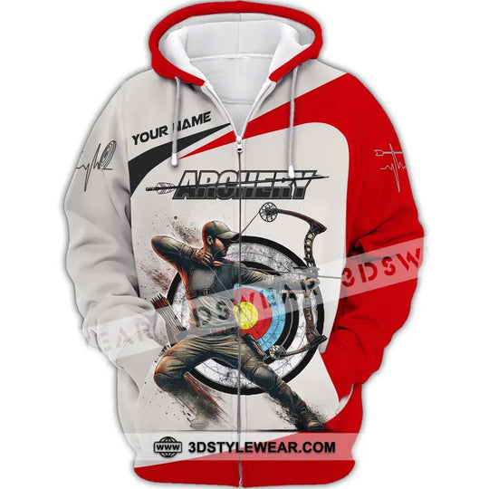 Man Shirt, Custom Name Archery Shirt, Archery Girl, Shirt for Archery Lovers style option 3