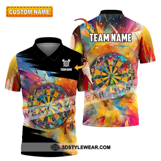 Man Shirt, Custom Name Archery Polo Shirt, Archer Hoodie Shirt Long Sleeve T-Shirt, Gift for Archery Lovers style option 1