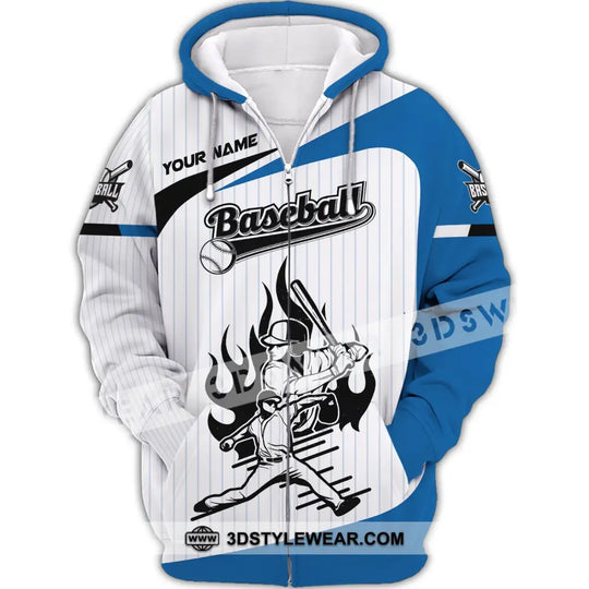 Man Shirt, Custom Name Baseball Shirt, Baseball Polo Long Sleeve Hoodie, Baseball Player Gift style option 3