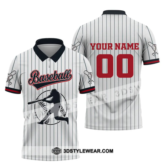Man Shirt, Custom Name Baseball T-Shirt, Baseball Shirt, Gift For Baseball Player style option 4