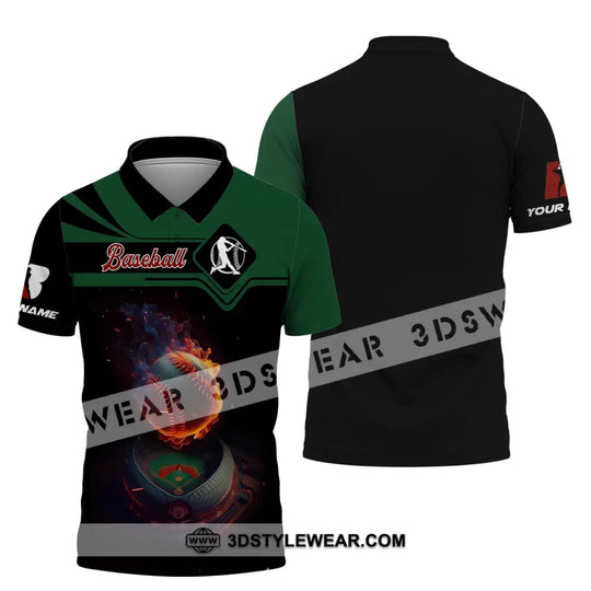 Man Shirt, Custom Name Baseball T-Shirt, Gift for Baseball Player style option 4