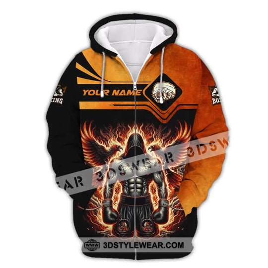 Man Shirt, Custom Name Boxing Shirt, Boxing Man Shirt, Gift for Boxing Lover style option 3