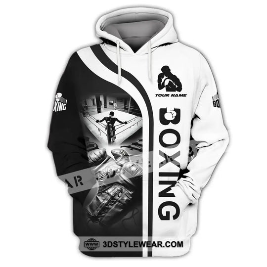 Man Shirt - Custom Name Shirt - Boxing Lover Shirt style option 3
