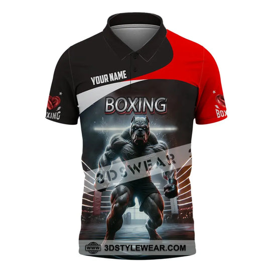 Man Shirt, Custom Name Boxing Shirt, T-Shirt for Boxing  Club, Gift for Boxing Lovers style option 4