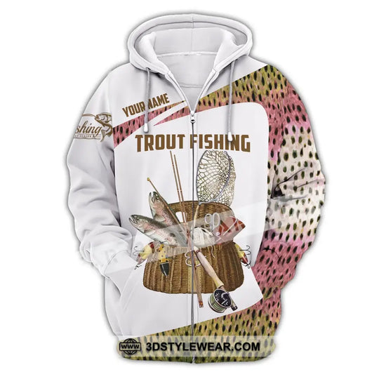 Man Shirt, Custom Name Fishing Shirt, Fishing Lover Shirt, Trout Fishing Hoodie Shirt Polo Long Sleeve style option 3