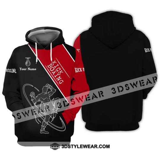Man Shirt - Custom Name Shirt - Kick Boxing Shirt style option 3