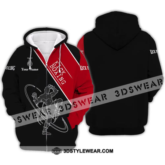 Man Shirt - Custom Name Shirt - Kick Boxing Shirt style option 4