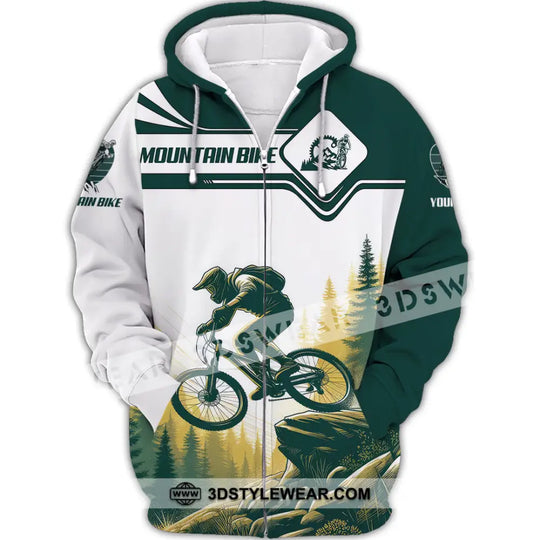 Man Shirt, Custom Name Mountain Bike Shirt, Mountain Bike Lover Hoodie Shirt Polo Long Sleeve Shirt style option 3