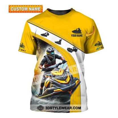 Man Shirt Custom Name Mountain Bike Polo Long Sleeve Gift T-Shirt
