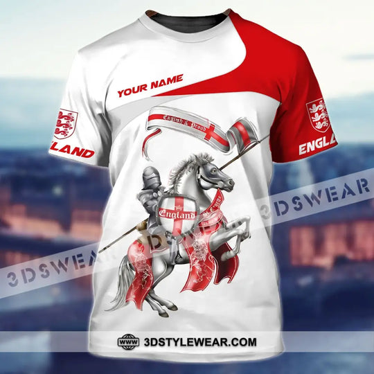Man Shirt - Custom Name T-Shirt, England Horseman Shirt style option 2