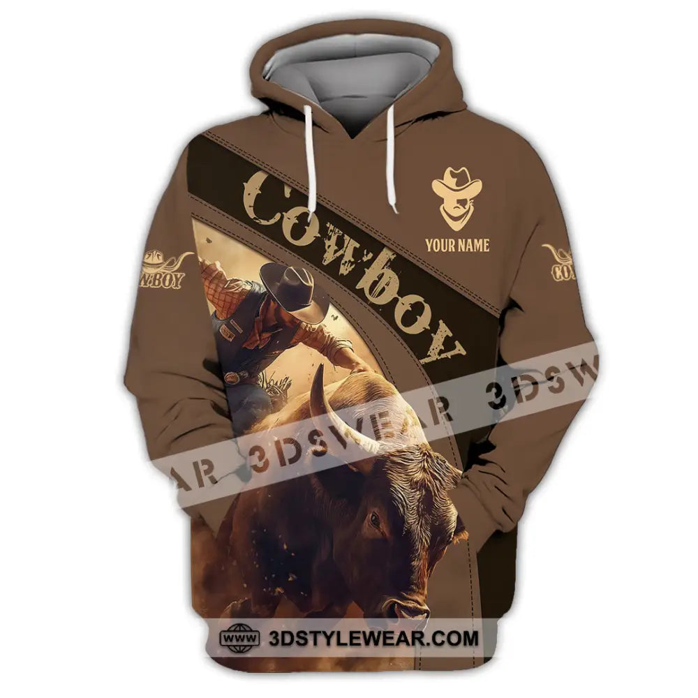 Men Shirt - Custom Cowboy Shirt - Hoodie / S - T-shirt