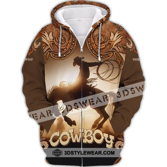 Men Shirt - Custom Cowboy Shirt style option 3