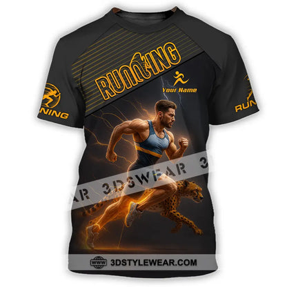 Men Shirt - Custom Man Running Shirt - T-Shirt / S - T-shirt