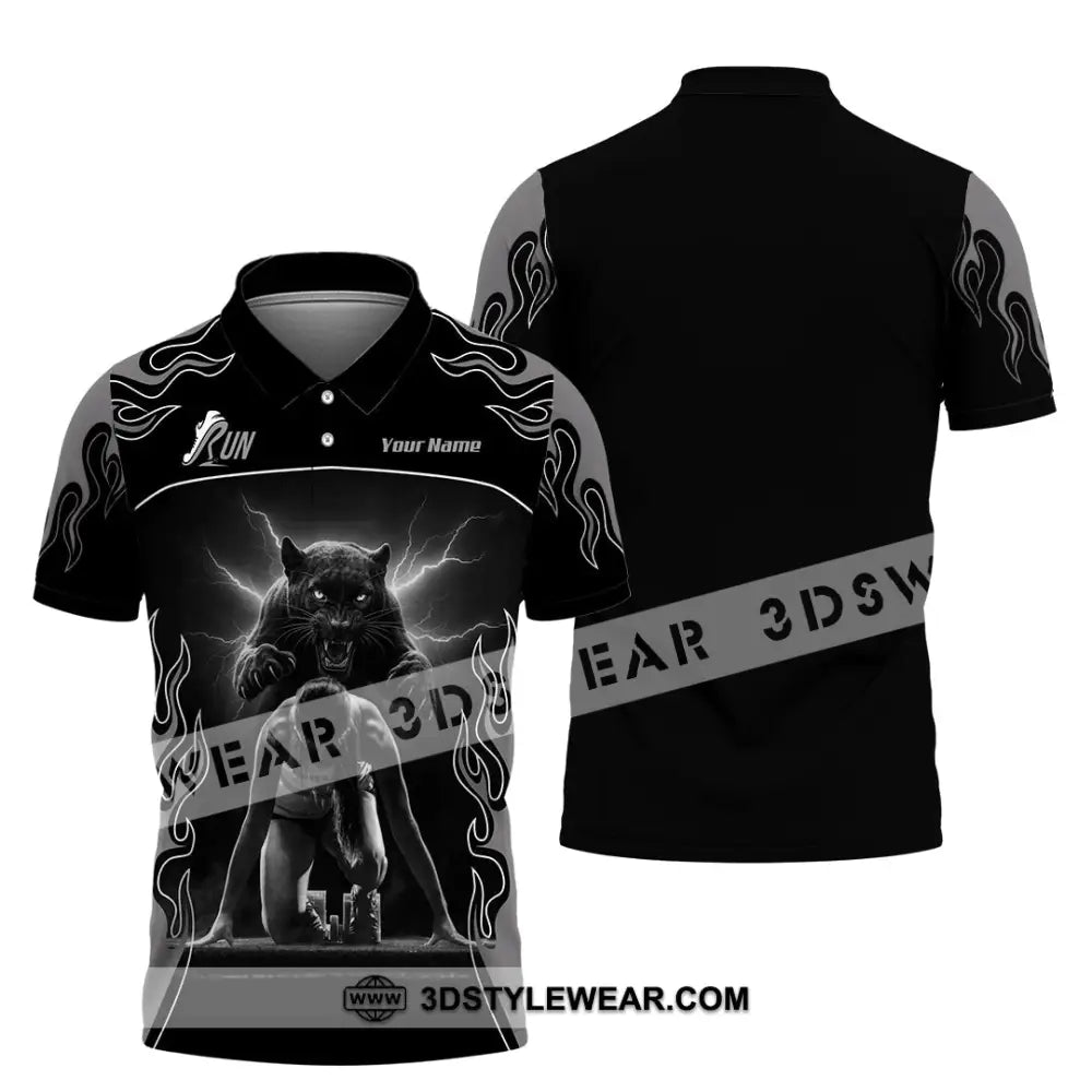 Men Shirt - Custom Ready To Run Love Running Shirt - Polo Shirt / S - T-shirt