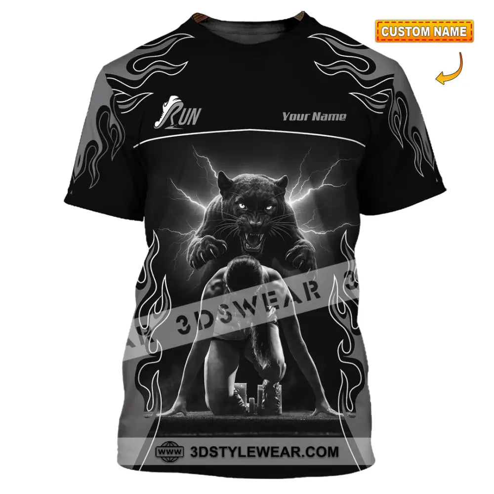 Men Shirt - Custom Ready To Run Love Running Shirt - T-shirt