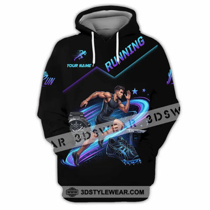 Men Shirt - Custom Running Shirt - Hoodie / S - T-shirt