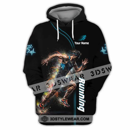 Men Shirt - Custom Running Shirt - Hoodie / S - T-shirt