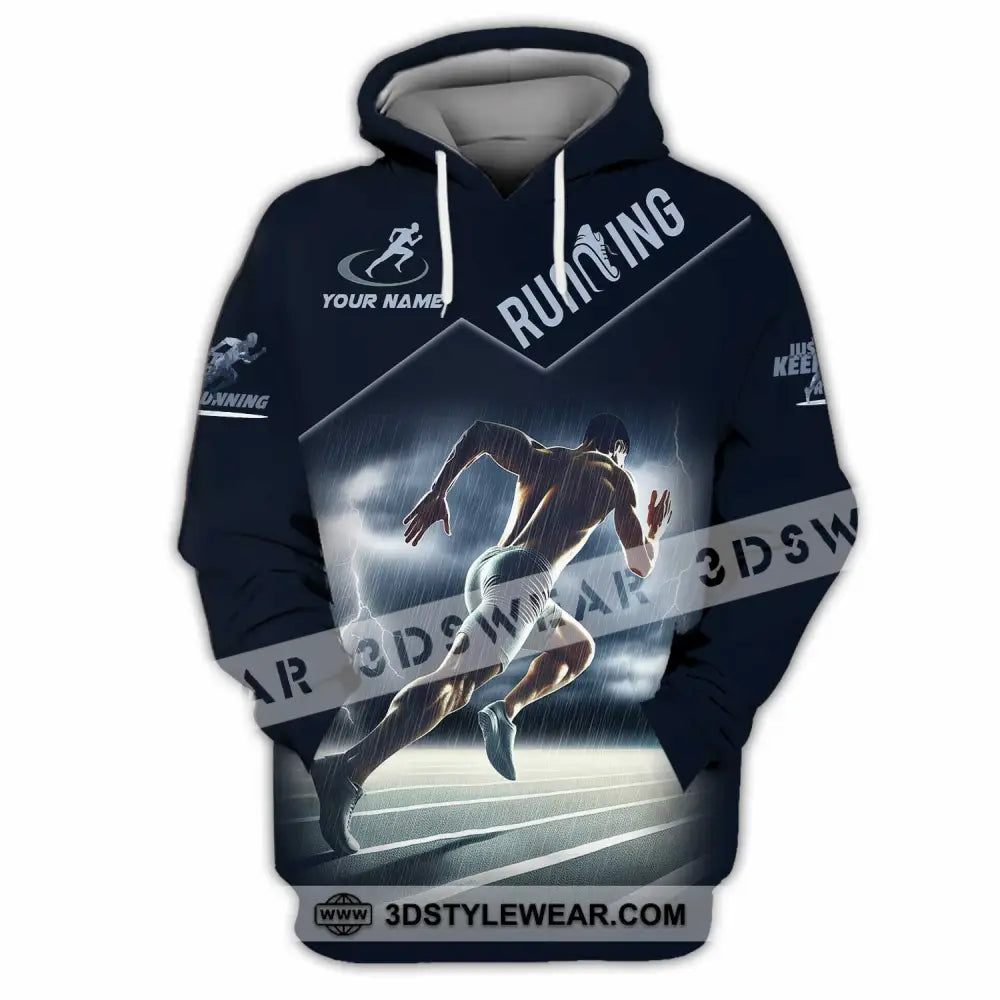 Men Shirt - Custom Running Shirt - Hoodie / S - T-shirt