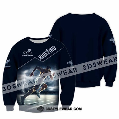 Men Shirt - Custom Running Shirt - Long Sleeve / S - T-shirt