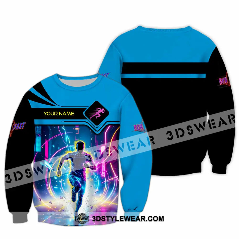 Men Shirt - Custom Running Shirt - Long Sleeve / S - T-shirt