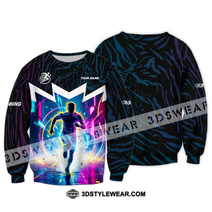 Men Shirt - Custom Running Love Runner Shirt - Long Sleeve / S - T-shirt