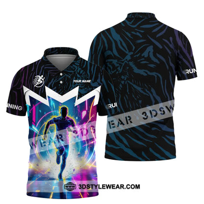 Men Shirt - Custom Running Love Runner Shirt - Polo Shirt / S - T-shirt
