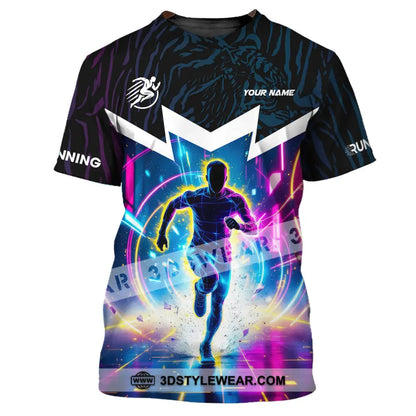 Men Shirt - Custom Running Love Runner Shirt - T-Shirt / S - T-shirt