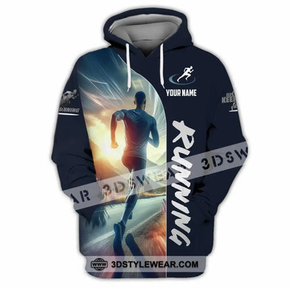 Men Shirt - Custom Running Lover Shirt - Hoodie / S - T-shirt