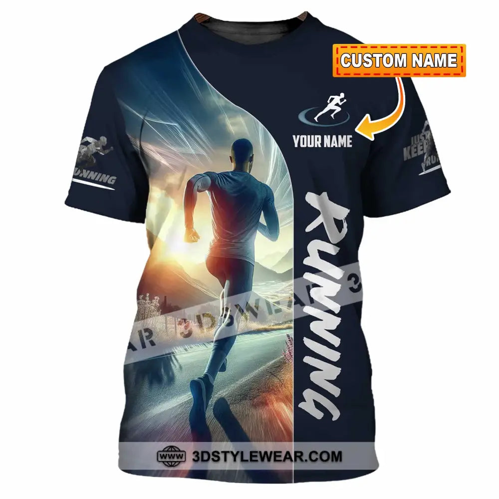 Men Shirt - Custom Running Lover Shirt - T-shirt