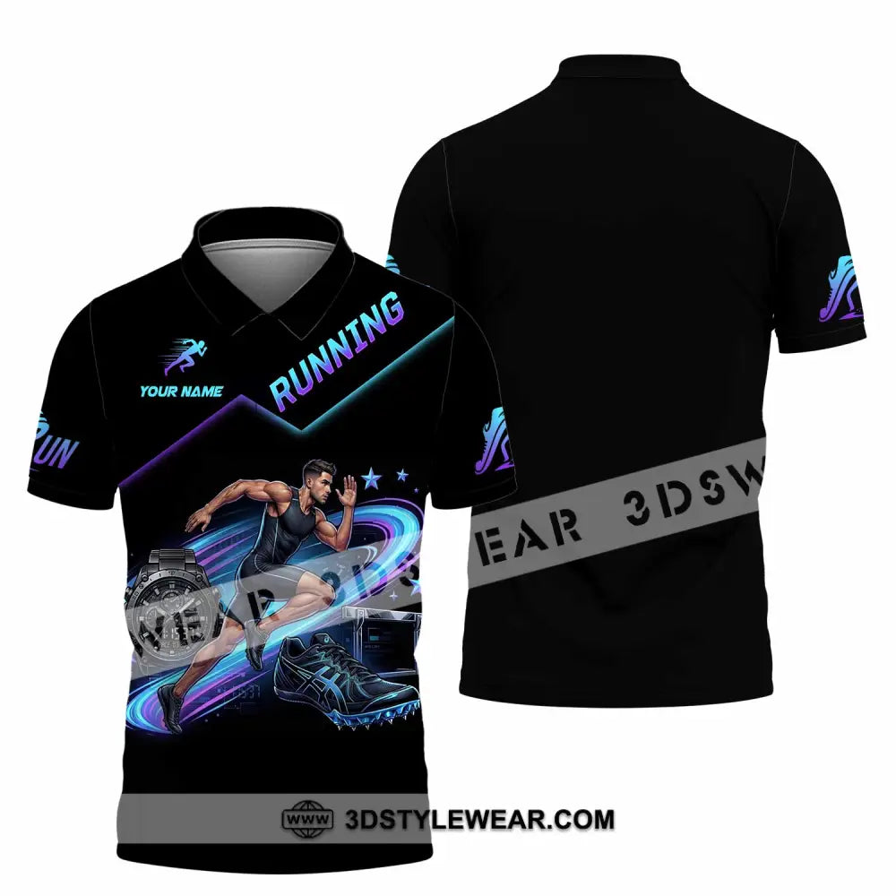 Men Shirt - Custom Running Shirt - Polo Shirt / S - T-shirt