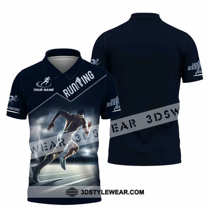 Men Shirt - Custom Running Shirt - Polo Shirt / S - T-shirt
