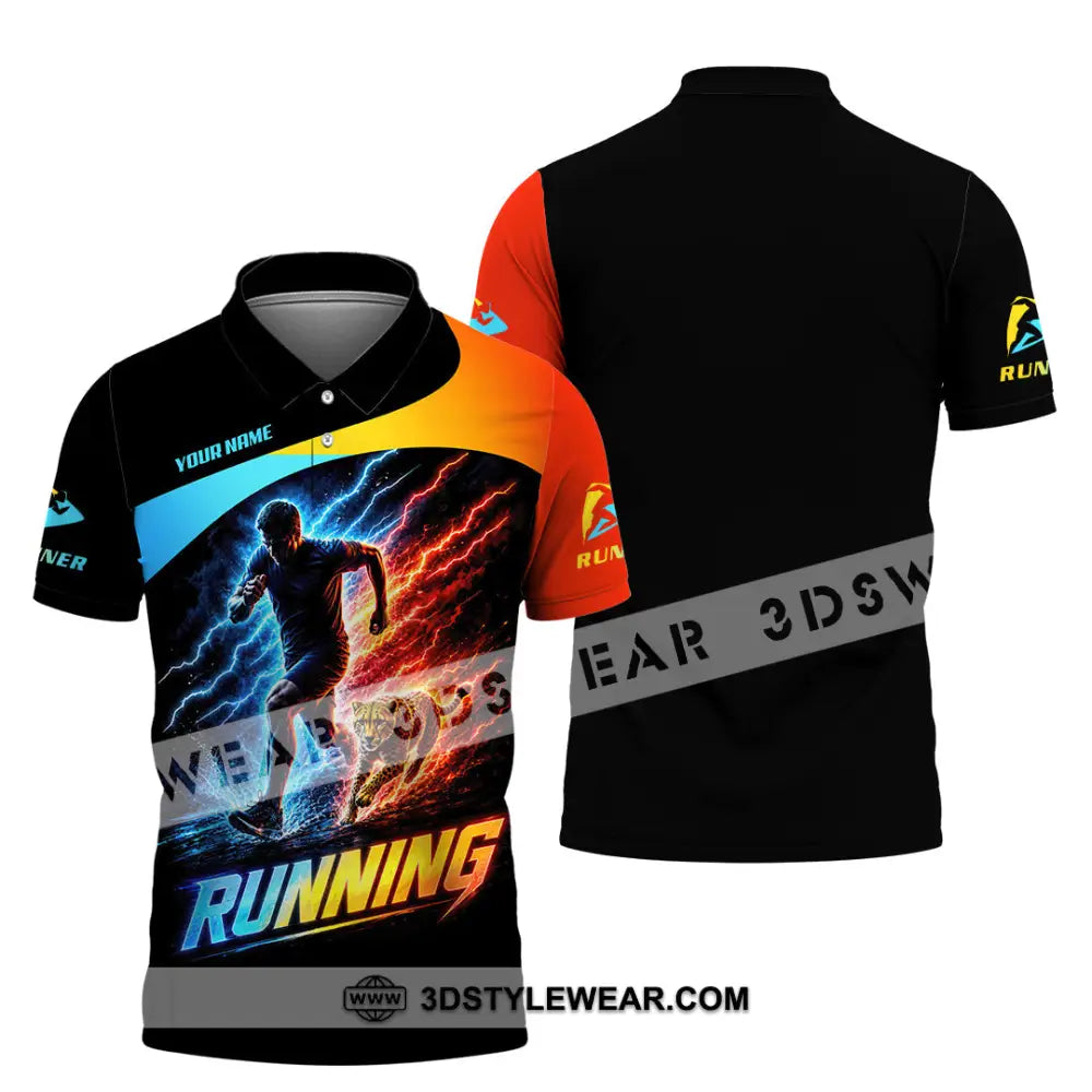 Men Shirt - Custom Running Shirt - Polo Shirt / S - T-shirt