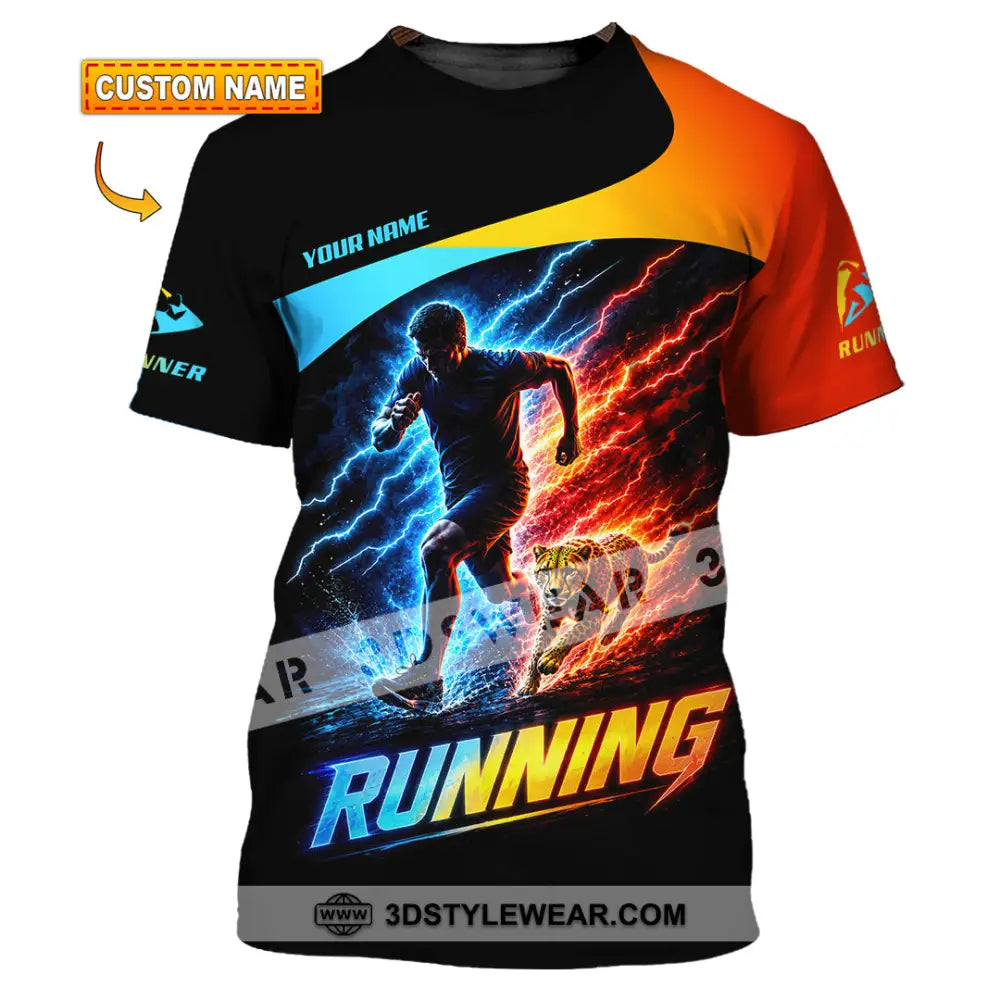 Men Shirt - Custom Running Shirt - T-shirt