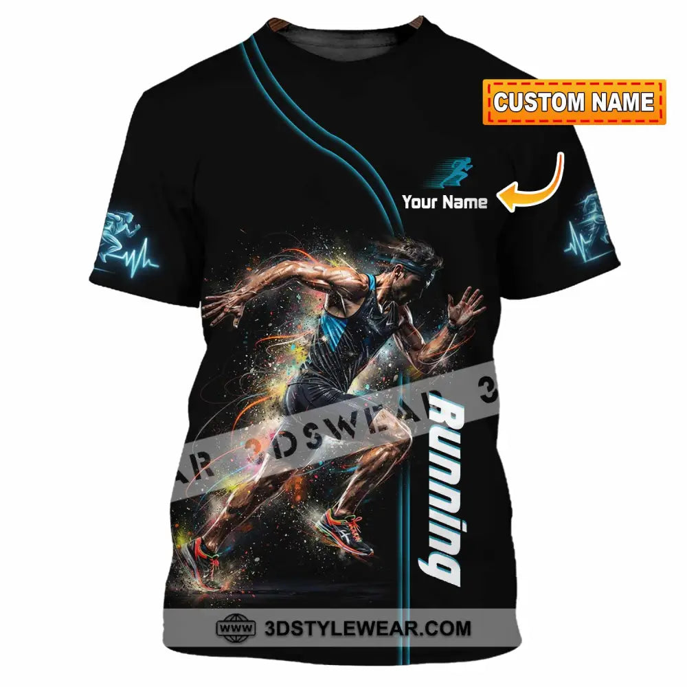 Men Shirt - Custom Running Shirt - T-shirt