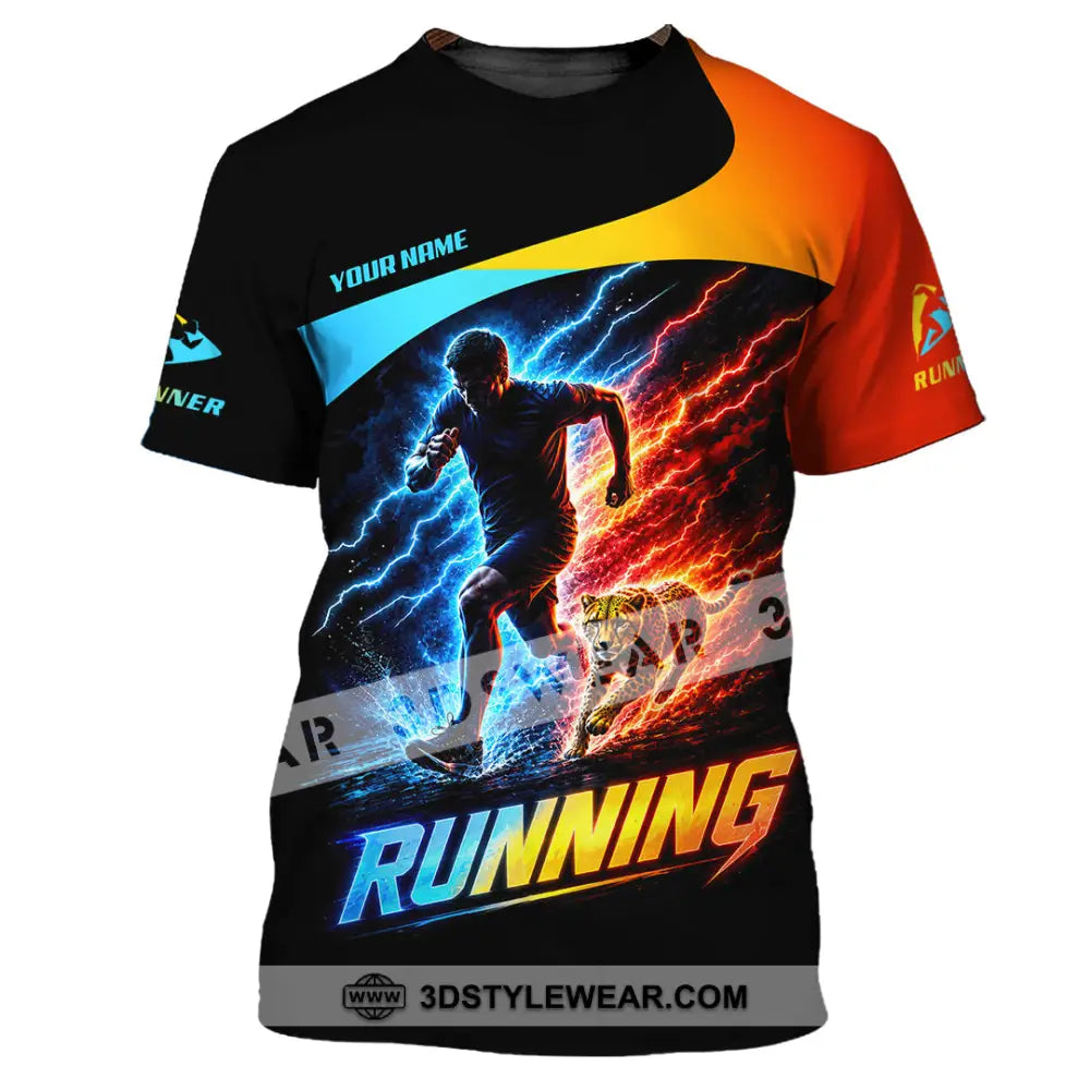 Men Shirt - Custom Running Shirt - T-Shirt / S - T-shirt