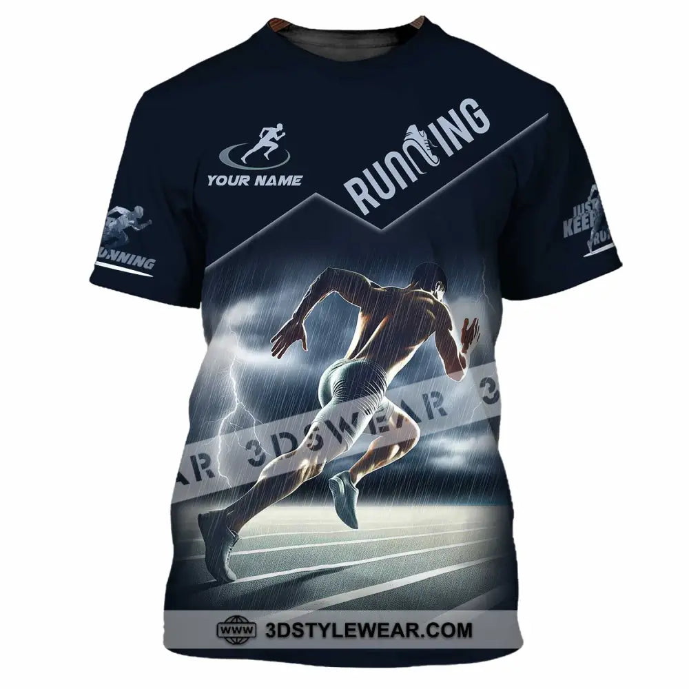 Men Shirt - Custom Running Shirt - T-Shirt / S - T-shirt