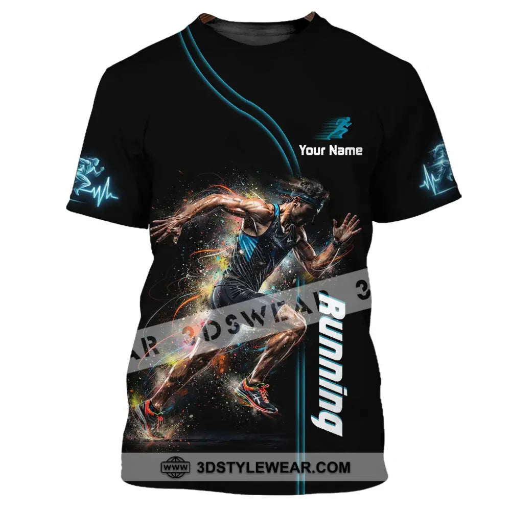 Men Shirt - Custom Running Shirt - T-Shirt / S - T-shirt