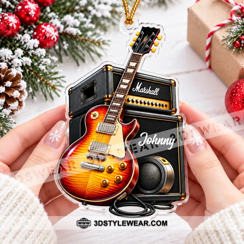 Musician Home Decor Christmas Ornament Personalized Ornament - Ornament