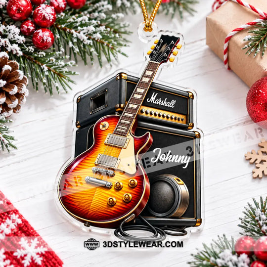 Musician Home Decor, Christmas Ornament, Personalized Ornament style option 4