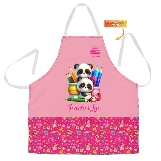 Personalized Apron, Teacher Joymuu Apron, Cooking Apparel, Chef Apparel style option 1